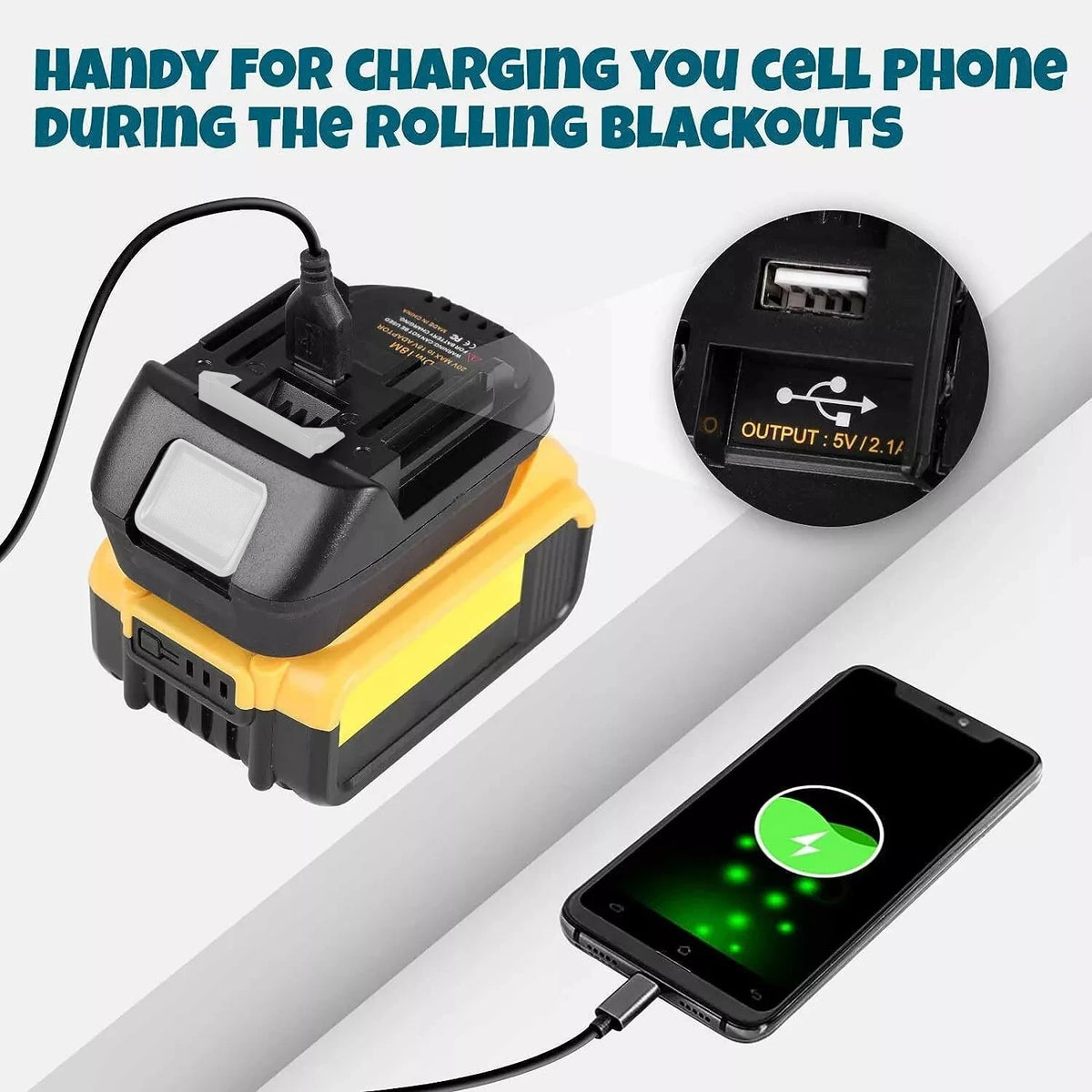 Electric Power Tool Adapter Converter DM18M Battery Adapter 