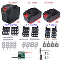 10/15/20 Cores Plastic Battery Case Storage Box Shell PCB Ch