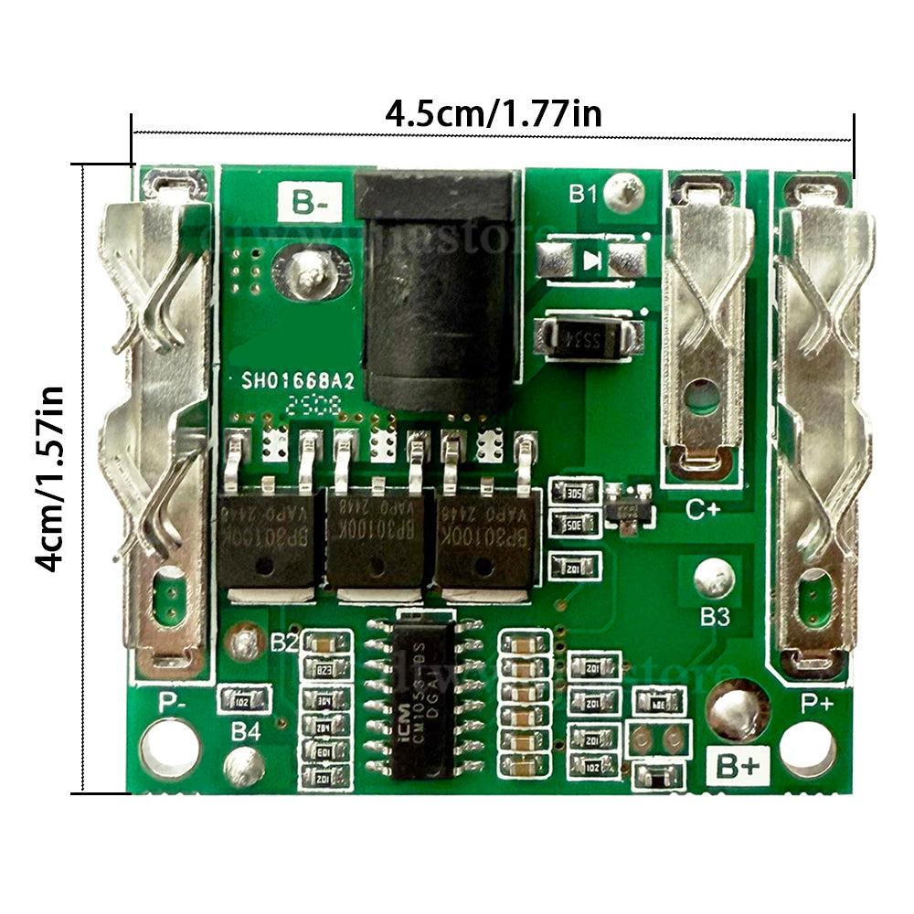5Core 10Core 15Core 18650 Li-ion Battery Case Box PCB BMS Pr