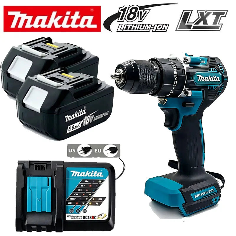 Genuine Makita 18V 6Ah 5Ah Rechargeable Battery for Makita P