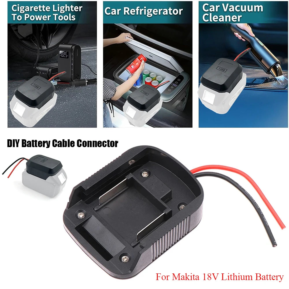 Li-ion Battery External Power Supply Mount DIY Connector Ada