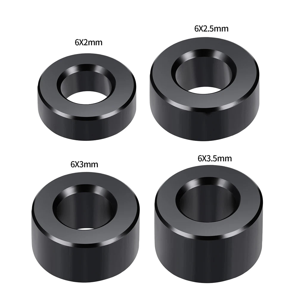 AXSPEED 10Pcs M3 Screw Spacer Set Screws Flat Gasket Washer 