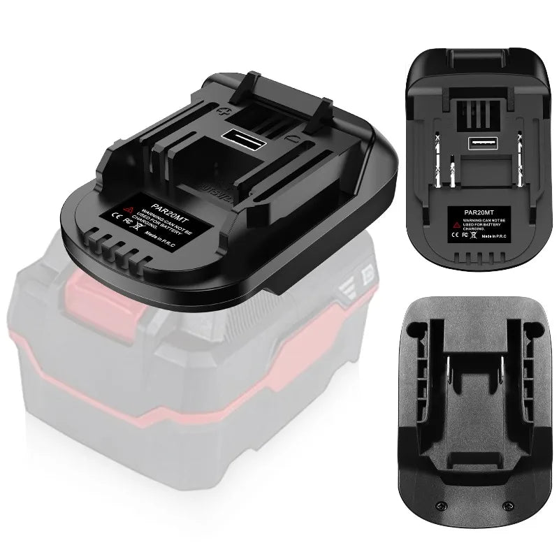 ALASICKA PAR20MT Battery Adapter for Parkside 20V Lithium Io