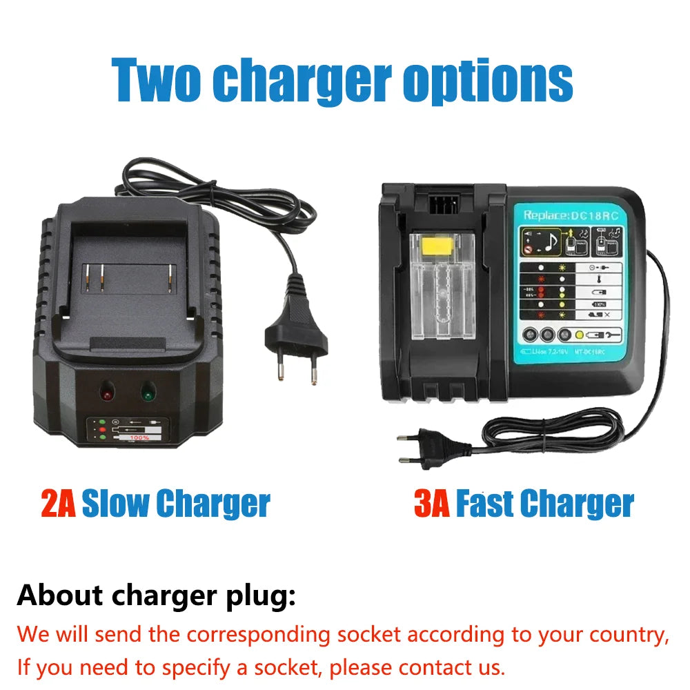 18V 4.0Ah Battery for Makita Rechargeable 18650 Lithium Ion 