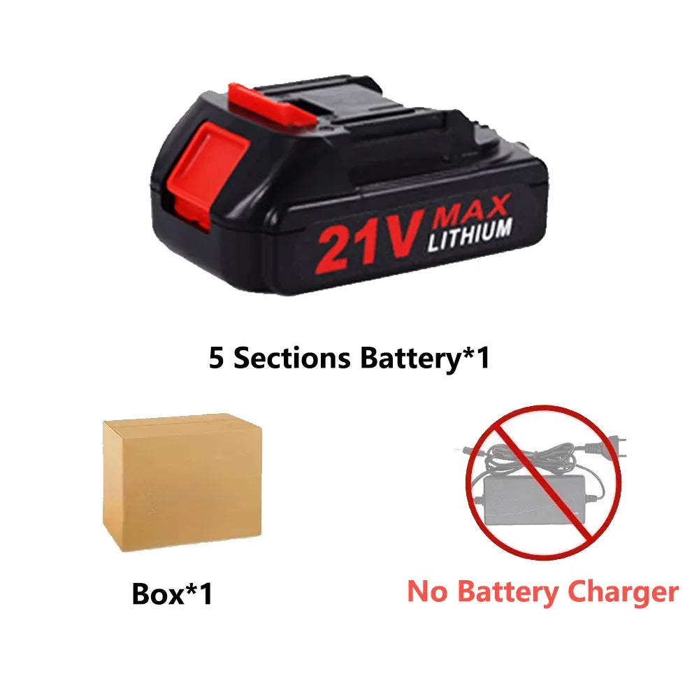 18V 20V 21V High-Power Rechargeable Lithium Ion Battery with Charger for Makita BL1830 BL1840 BL1850 Power Tool Battery