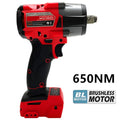 For Milwaukee 18V Battery Brushless Electric Wrench 650N.m I