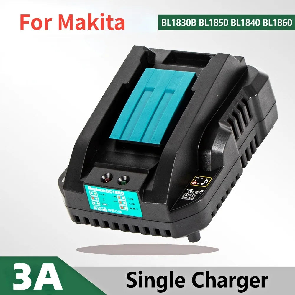 DC18RC Li-ion Battery 3A Charger for Makita 18V 14.4V BL1860