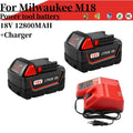 18V For Milwaukee M18 Power Tool Battery Charger BR XC 18V 1