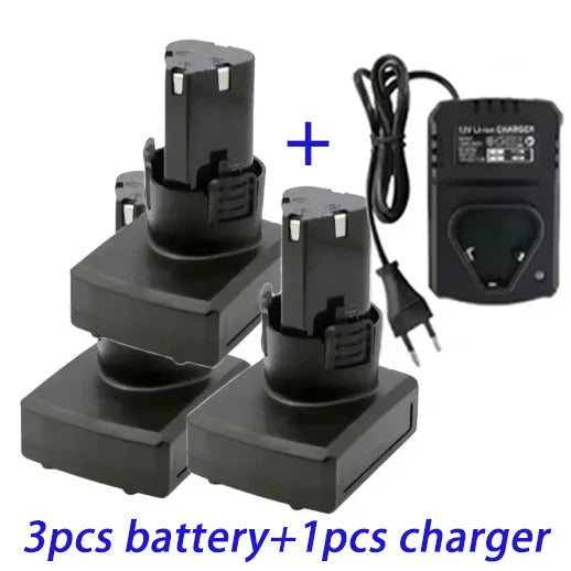 100%.New.Universal 12V 13800mAh Rechargeable Li-ion Lithium Battery For Power Tools Electric drill Electric Screwdriver Battery