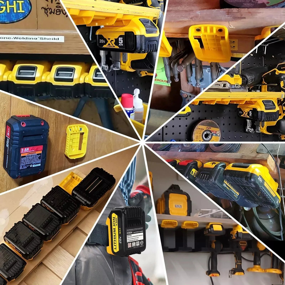 Power Tool Accessories Adapter For Dewalt 18V 20V Li-ion Bat