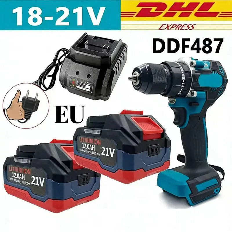 21V 6.0Ah 12.0Ah For Makita 18V Battery Power Tools Li-ion R