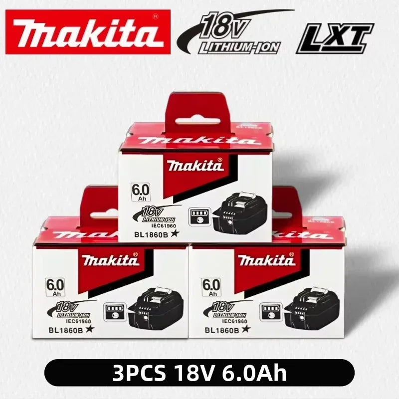 18V Makita Genuine Battery LED Display Rechargeable Tool Battery for Makita LXT Series Power Tool Battery & Charger