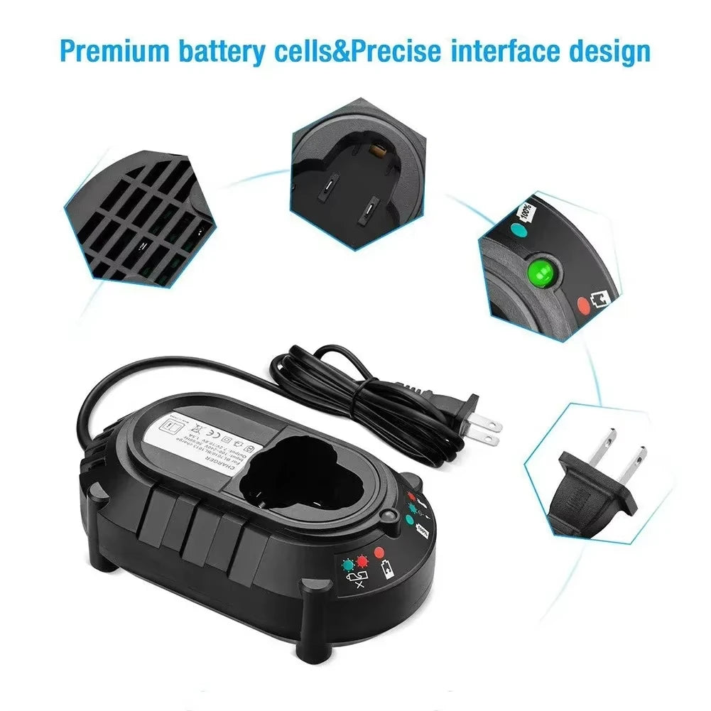 Power Supply Charger for Makita BL1013 BL1014 10.8V-12V Li-i