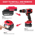 Adapter for Makita 18V Battery to EINHELL 18V Tool Use PD 22