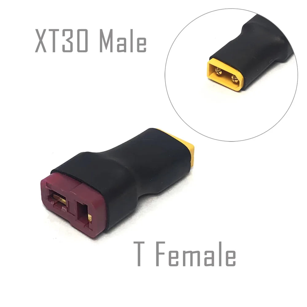 YSIDO XT30 XT60 XT90 TRX T Plug Female/Male Adapter Connector Plug for RC Model Car Aircraft Drone RC Boat Lipo Battery Part DIY