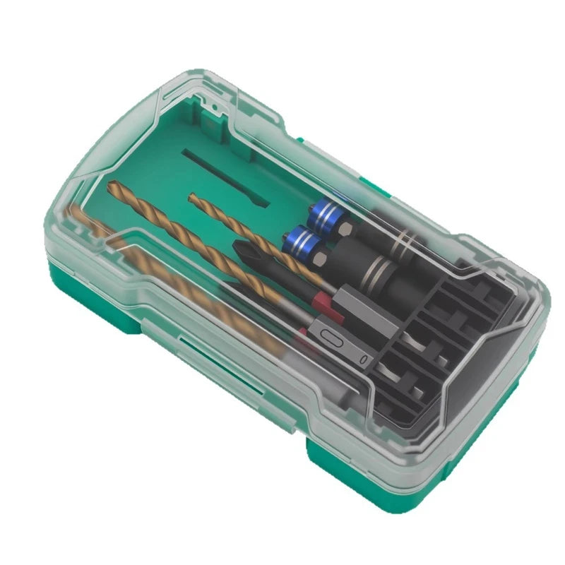 10PCS Magnetic Impact Screwdriver Bit Set Hex Shank High Tor