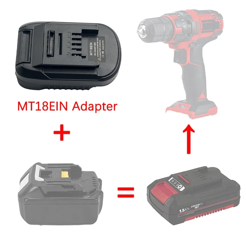 Adapter Converter Convert for Makita 18V Li-ion Battery to f