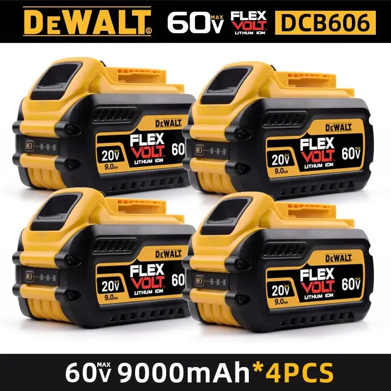 DeWALT Original Battery 20V/60V 6Ah 9Ah MAX FlexVolt for DCB