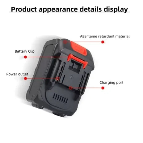 21v rechargeable lithium battery for Makita 21V Cordless Ele