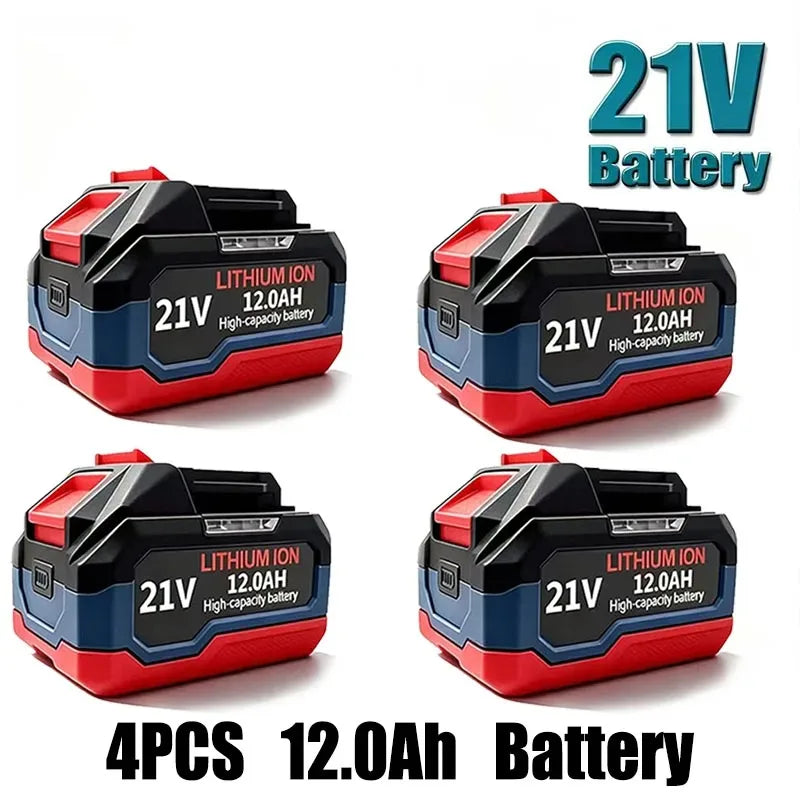 Rechargeable Battery 6.0Ah 9.0Ah 1.2Ah Power Tool Lithium Battery LED Indicator Batteries Pack For Makita 18V 21V Battery Pins