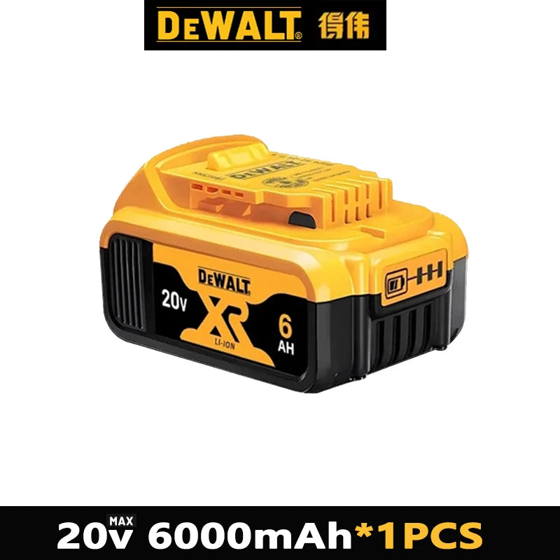 DeWALT 100% Original Battery 20V/60V 6Ah 9Ah MAX FlexVolt for DCB606 DCB205 DCB206 DCB209 DCB182 Power Tool with Charger