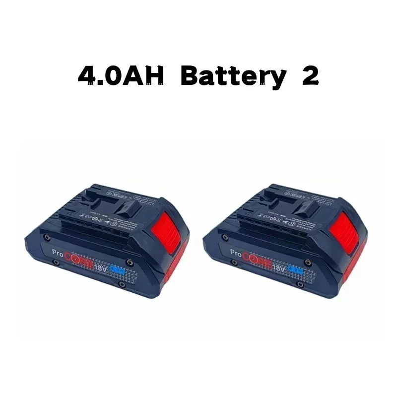 ProCORE 18V 4AH 8Ah 12Ah replacement battery for Bosch 18V cordless tools BAT609 BAT618 GBA18V 21700 high power 5C power cell