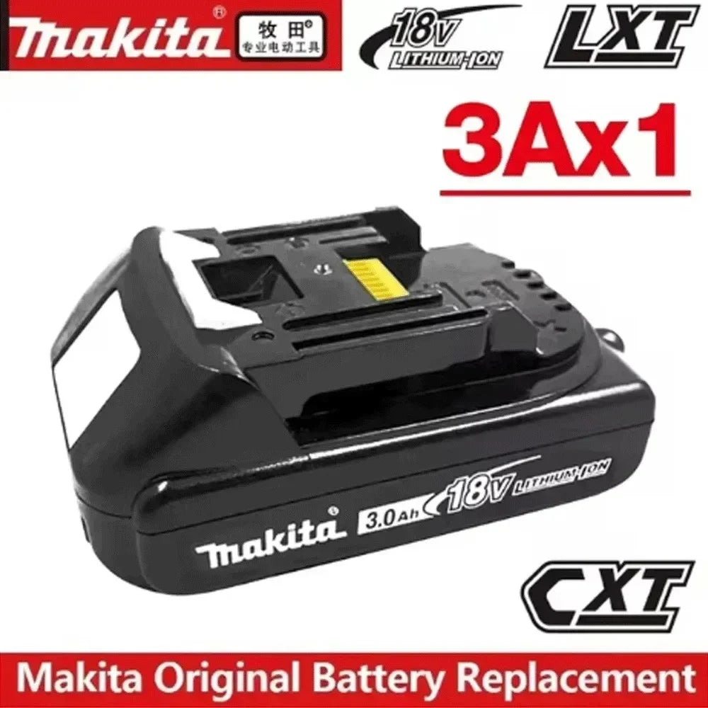 100% Original Makita 18V 6.0 Rechargeable LithiumBattery with LED Indicator High Capacity for Makita Cordles Power Tool Battery