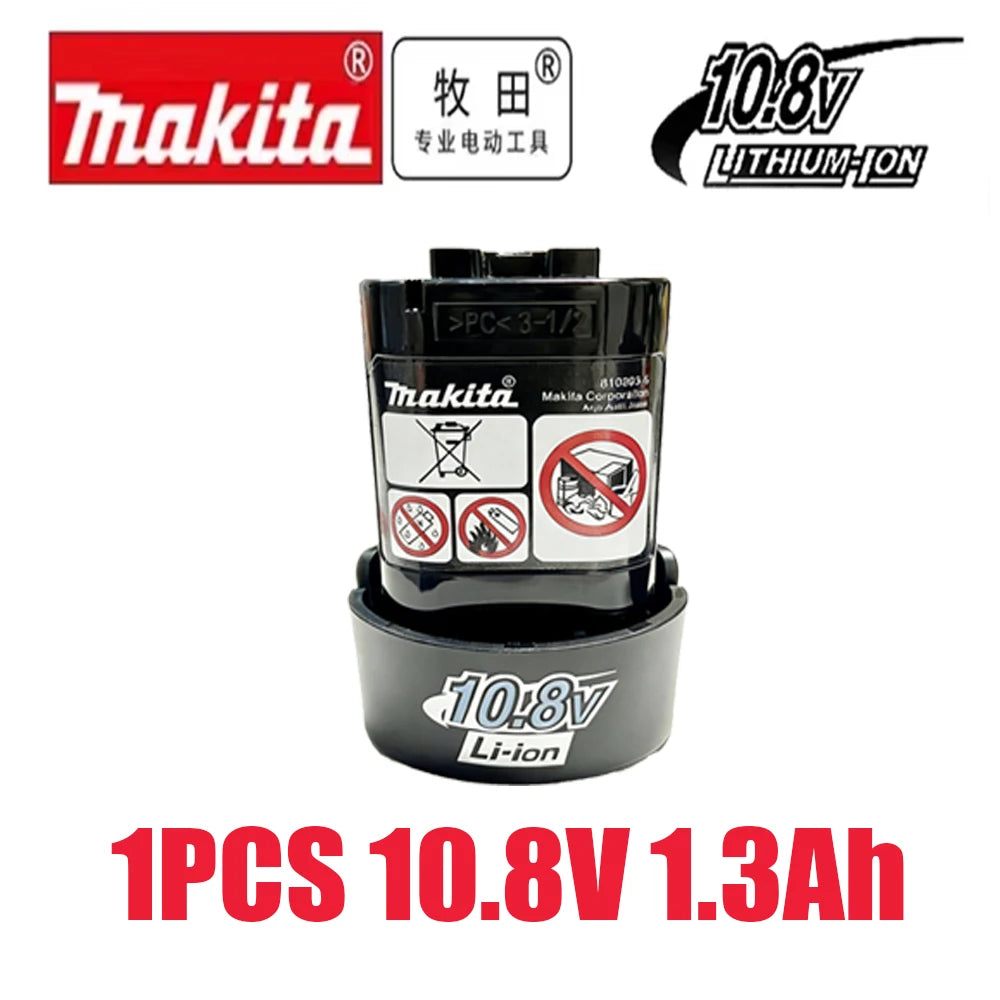Makita 10.8V Original Battery BL1013 BL1020 BL1030 DF030D Makita 10.8V/12V Charger Replacement Tool 10.8V Makitabattery