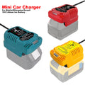 Mini Compact Car Charger For Makita For Milwaukee For Dewalt