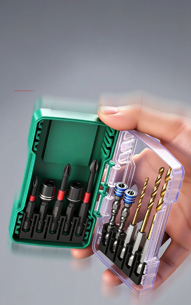 10pcs/set Bit Set Impact Resistant Impact Bit Set Hex Shank 