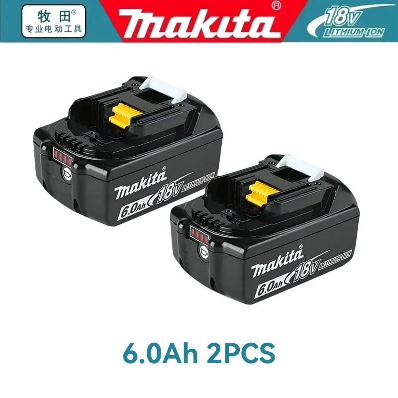 Makita BL1860 18V 6.0Ah Lithium-Ion Battery with LED Indicator for Angle Grinder Hammer Drill Impact Driver Cordless Power Tools