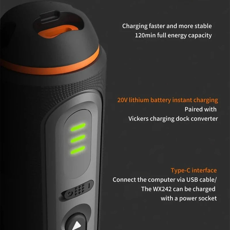 Worx 30 Bit Sets Power Tools WX242 Electrical Screwdriver Se