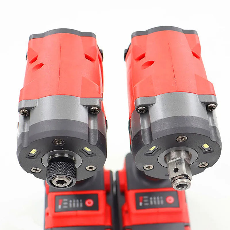 Electric Cordless Wrench Brushless Screwdriver Impact Drill 