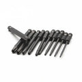 12Pcs Hex Bits Driver Tamper Proof Security Drill Magnetic B