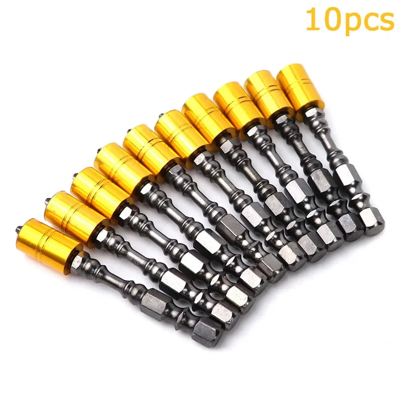 2Pcs/Set Strong Magnetic Screwdriver Bit Set 65mm Phillips Electronic Screwdriver Bits For Plasterboard Drywall Screw Driver