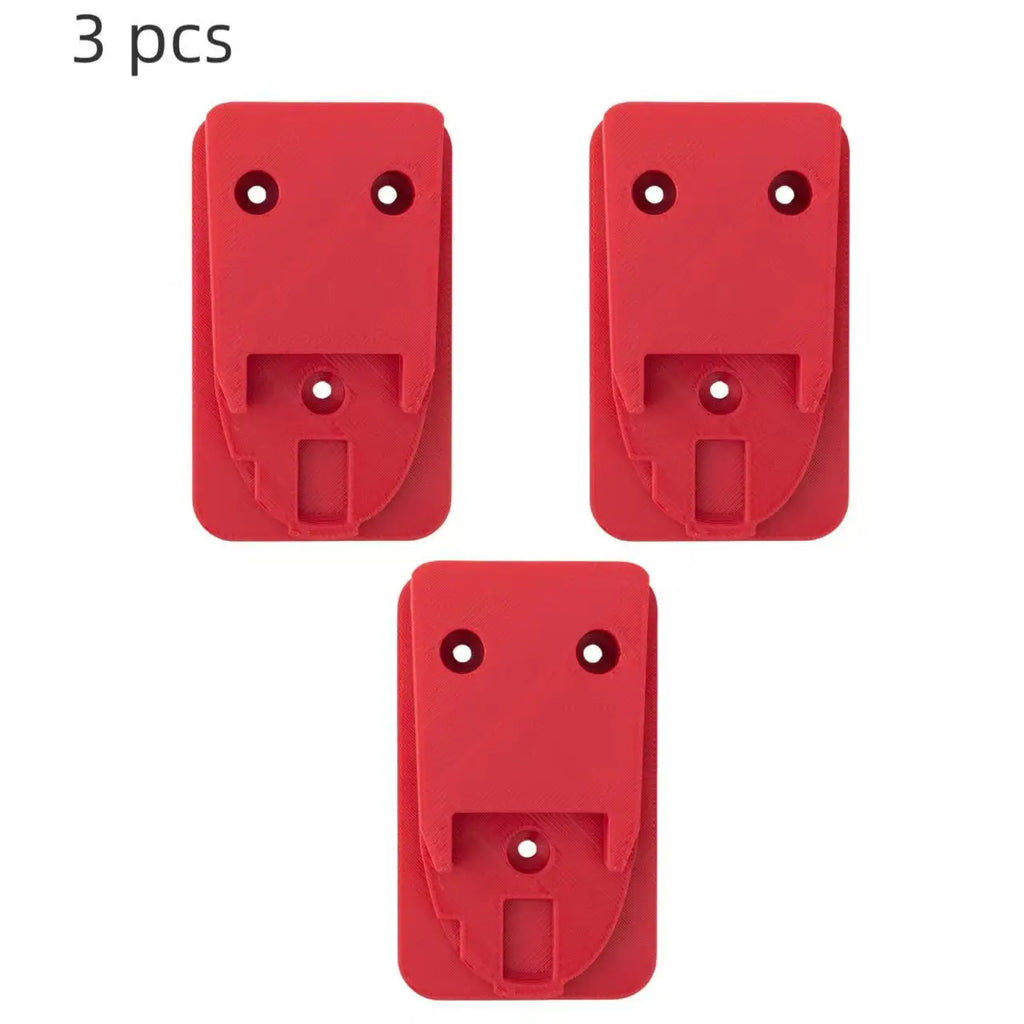3/5/10 PCAK For Bosch 18V Green PBA Lithium Battery Fixed Seat Wall Mount Battery Mounts Storage Holder Shelf Rack Stand