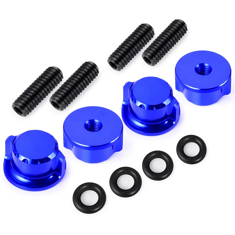 TRINOOD Alu Alloy Front Rear Shock Mount Steering Blocks Linkage Adapter for T-raxxas Slash 1/10 2Wd Short Course Truck Parts