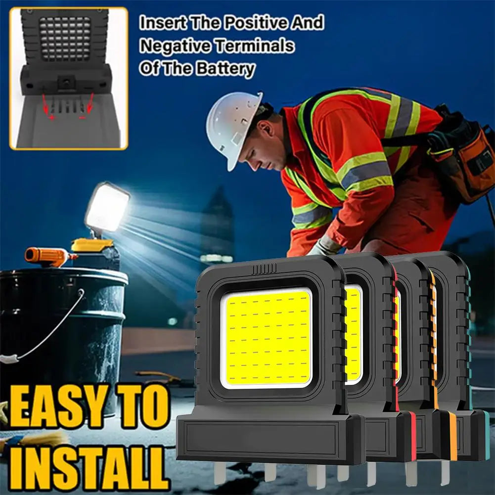 LED Work Light for Makita for Milwaukee for Dewalt for Bosch