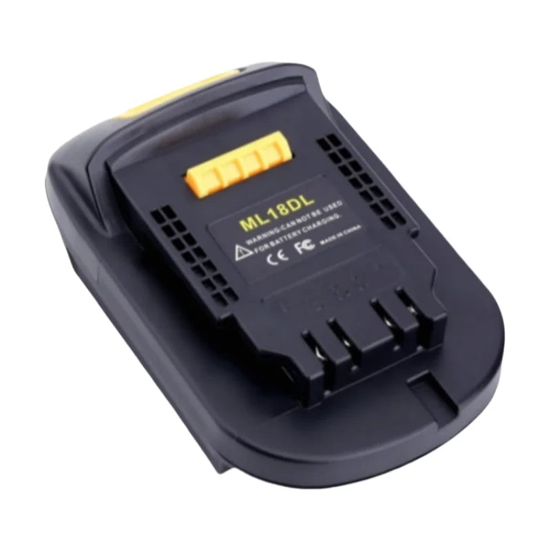 New ML18DL Lithium Battery Converter Adapter for Mil-Waukee 18V M-18 Li-Ion Battery To for Dewalt 20V Cordless Power Tools