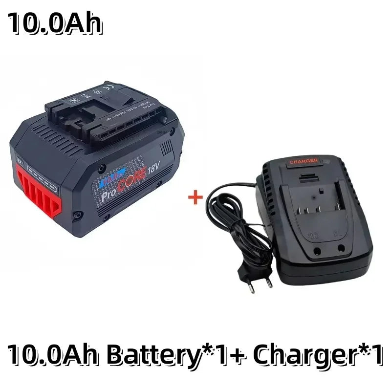 8.0Ah 10.0Ah ProCORE Replacement Battery for Bosch 18V Cordless Tools Lpega BAT609 BAT618 GBA18V 21700 High Power 5C Power Cell