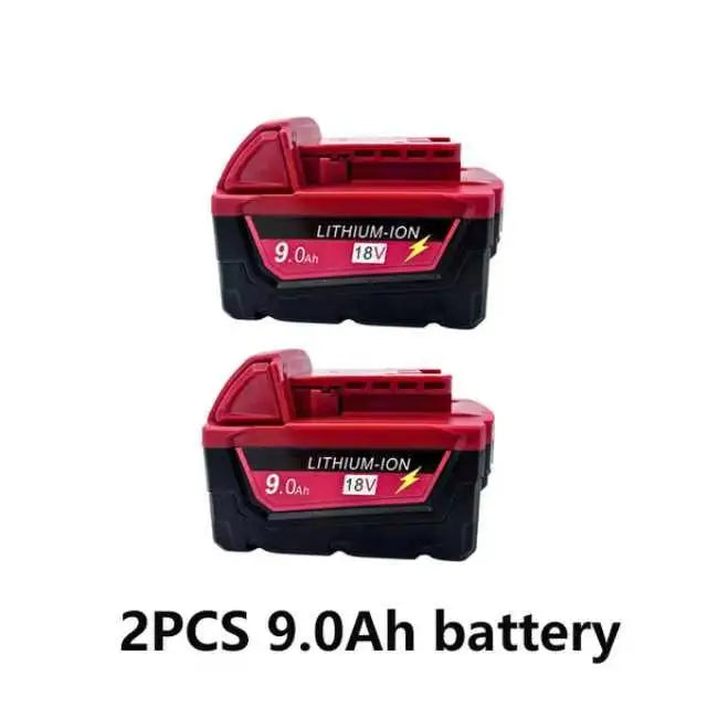 M18 For Milwaukee 18V Power Tool Battery Charger BR XC M18B5 48-11-1860 Built-in 18650 Power Tool Battery 6.0Ah/9.0Ah/12.0Ah
