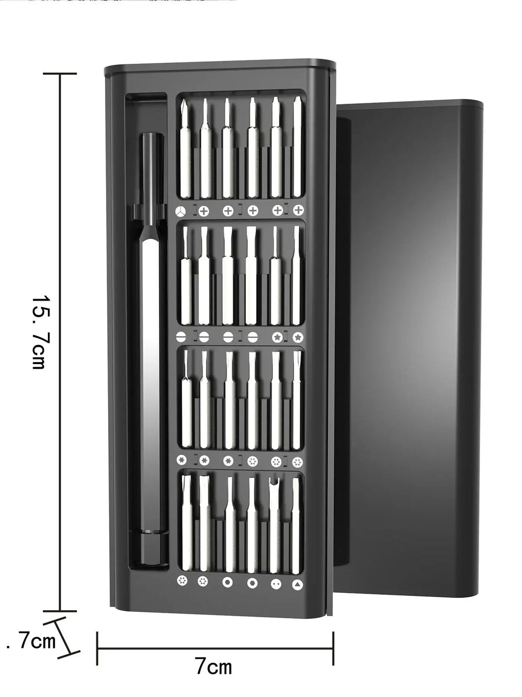 Magnetic Screwdriver Set 24 In 1 Kit Bits Precision Electron