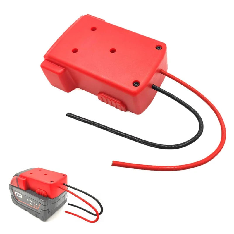 For Milwaukee 18V Li-ion Battery Adapters Dock Power DIY Bat