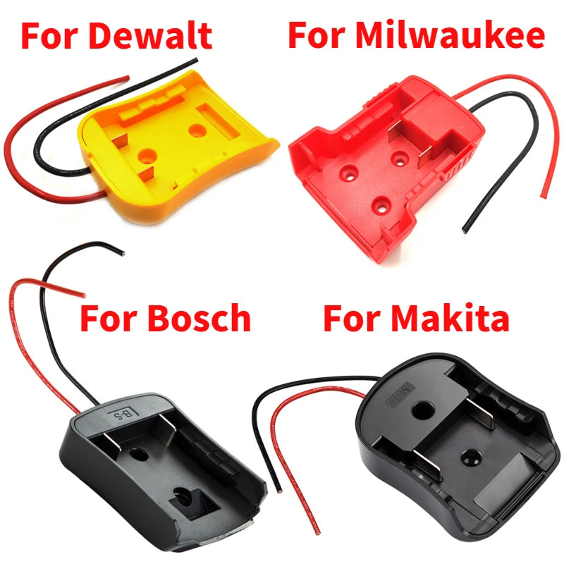 New For Makita Bosch Milwaukee 18v 14.4V Battery Mount Dock 