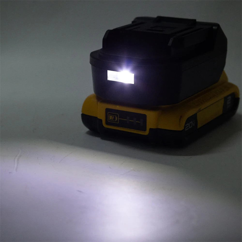 Battery Converter Adapter for DeWalt 18V Li-ion to for Makit