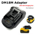Electric Power Tool Adapter Converter DM18M Battery Adapter 