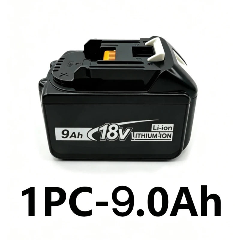For Makita18V 9.0Ah Li-ion Replacement Battery BL1860B BL1860 BL1850 BL1840 BL1830 LXT400 Cordless Power Tool Battery