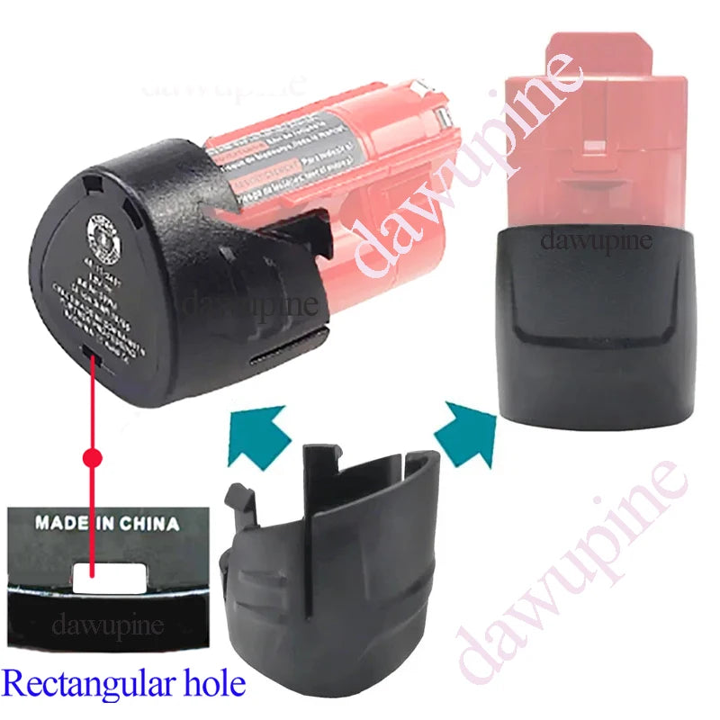 For M12 Lithium Ion Battery Plastic Bottom Shell Case Box To