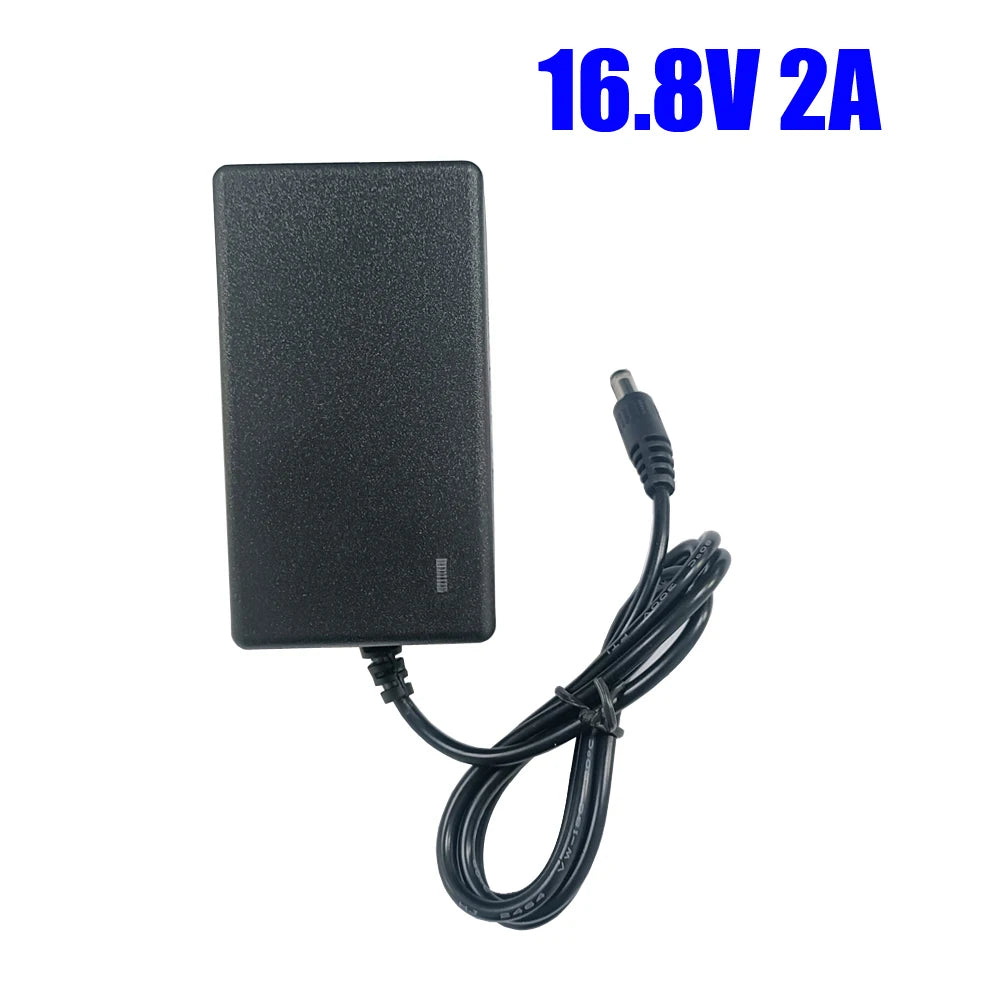 16.8V Li-ion Charger For 12V 4S 16.8V 2A Lithiun Battery Charger Adapter For Electric Drill Power Tool Chargers