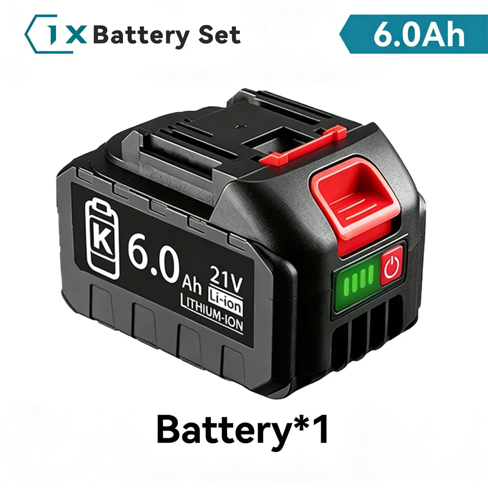 Rechargeable Lithium Battery 18V 21V MAX For Makita BL1830 BL1840 BL1850 High Capacity 3/6/9Ah Electric Power Drill Tool Battery